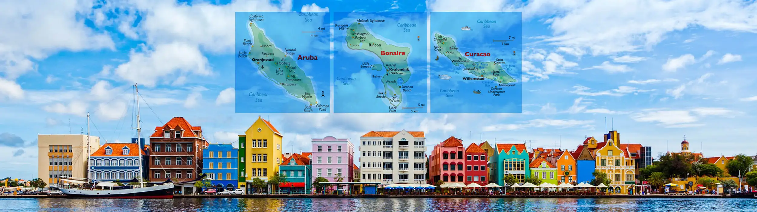 Van der Velden Keukens levert naar naar Aruba, Bonaire en Curaçao